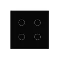 Wifi Smart 4 Gang Touch Switch Black thumbnail 1