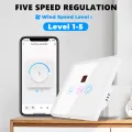 Wifi Smart Fan and Light Switch Digit Version White thumbnail 2