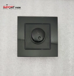 Glass Border Fan Dimmer switch Black