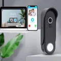 Tuya Full Wireless Smart Outdoor Camera And Indoor Monitor Intercom System Wireless Door Bell Camera Wifi Video Doorbell thumbnail 2