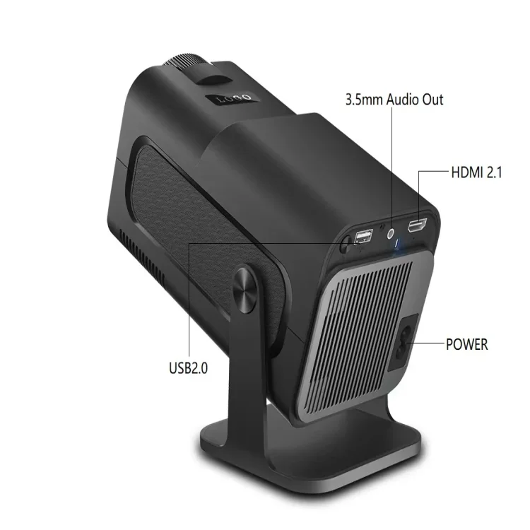 HY320 Magcubic Full HD 1080P 4K Smart Android Projector with Gimbal | WiFi 5 Dual-Band | Portable Home Theater - ছবি 2