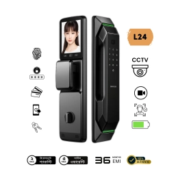 L24 WiFi Smart Door Lock with 3D Face & Fingerprint Recognition