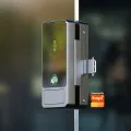 G3 High Accuracy Glass Door Tuya Wifi Smart Lock  for Office thumbnail 5