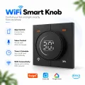 Premium Knob WiFi Smart Fan & Light Switch– Manual Control, Alexa & Google Compatible thumbnail 1